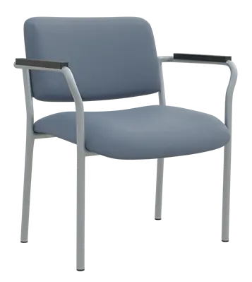 BARIATRIC 200 vysokozátěžové konferenční křeslo, koženka šedá